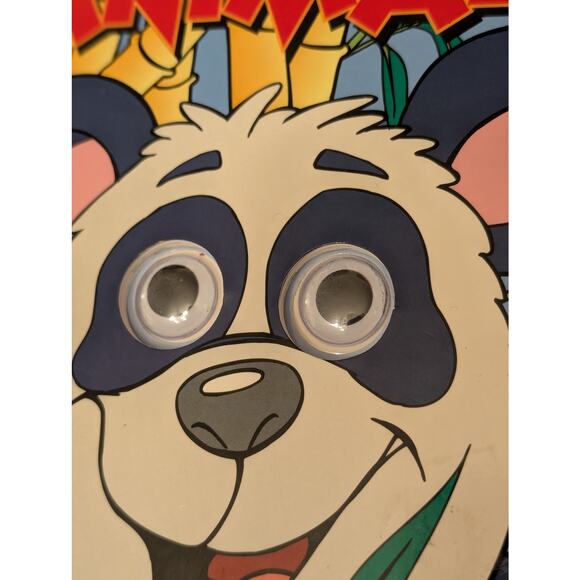2001 Jiggly Eyes Panda/Other Animals Coloring Book - No marks - Picture 3 of 6